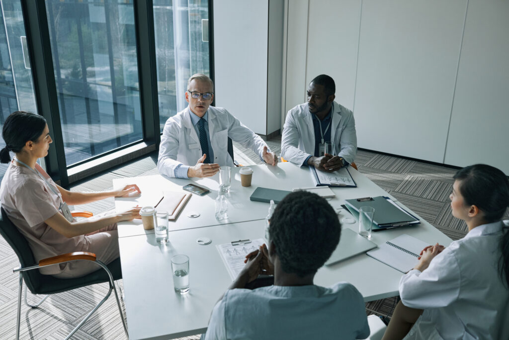 Doctors at Conference Table